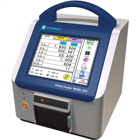 Máy đo phòng sạch xách tay / Portable particle counter