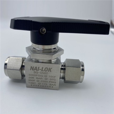 NAILOK Instrumentation Valves and Fittings Manufacturer 2 Way Straight 1 PC Design Instrument Ball Valve 12MM OD
