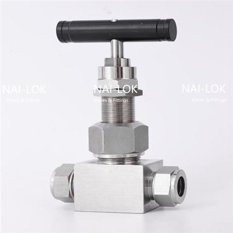 NAILOK Instrument 1/2 OD Stainless Steel 6000psi Needle Valve for Oil and Gas Pipeline