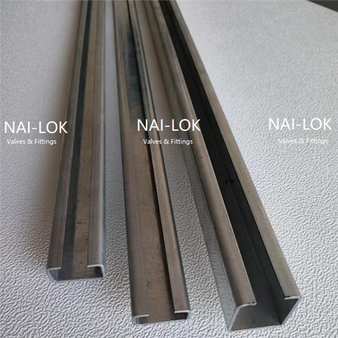 NAILOK Metal Stainless Steel SS304 C Steel for 1/4'' Tube Clamp