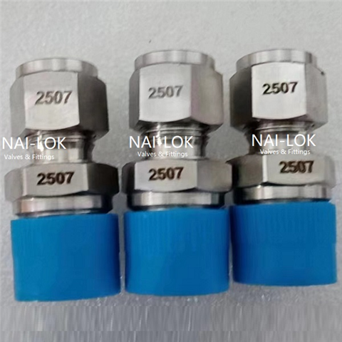 NAILOK Stainless Steel 2205 Compression Tube Fittings 1/4”OD x1/4 Male Connector